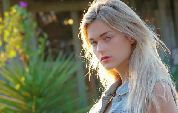 Picture summer, look, model, blonde, katie