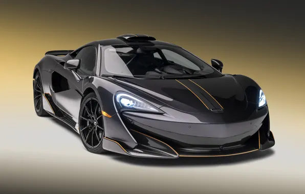 McLaren, supercar, 2018, MSO, 600LT Stealth Grey