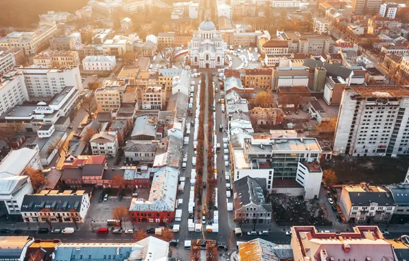 The city, Lithuania, Kaunas