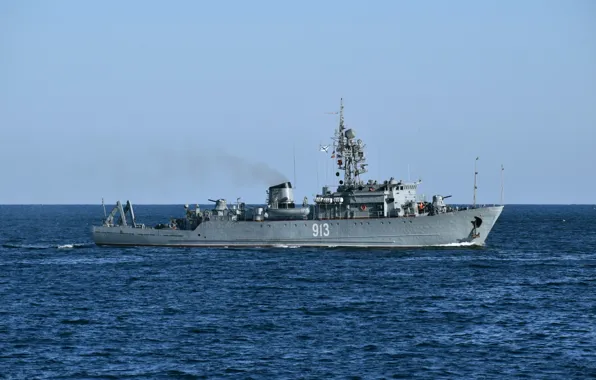 Sea, minesweeper, Kovrovets