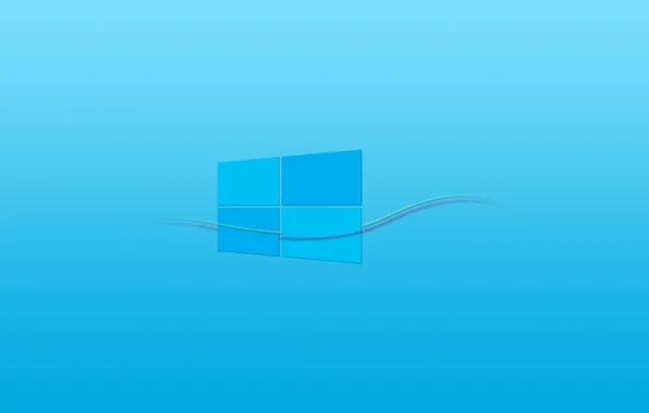 Picture computer, logo, line, emblem, windows, operating system