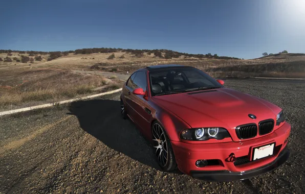 Picture roof, light, red, bmw, BMW, red, front view, Luke
