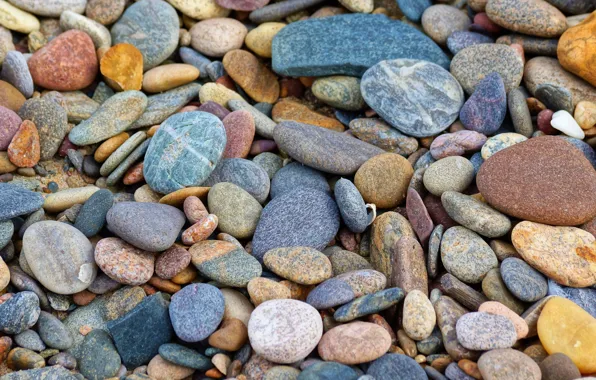 Picture colorful, stones, pebble