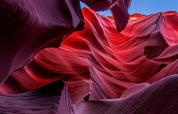 AZ, gorge, USA, antelope canyon