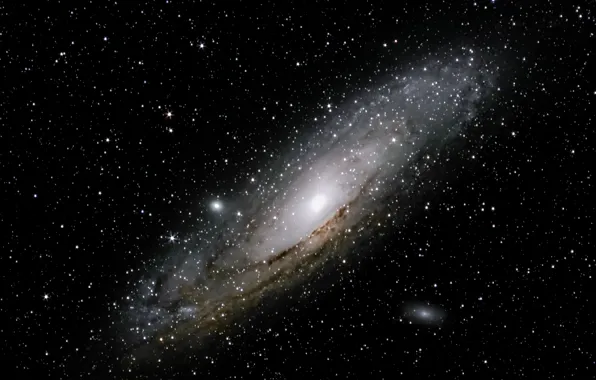 Picture space, The Andromeda Galaxy, the milky Way, The nearest