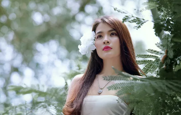 Look, girl, portrait