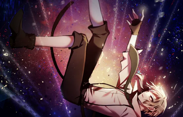 Guy, falls, Bungou Stray Dogs, Stray Dogs: A Literary Genius, Atsushi Nakajima