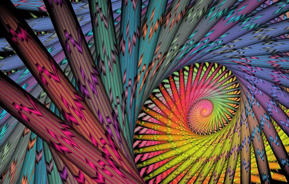 Abstraction, pattern, fractals, fractal, ornament, abstract background