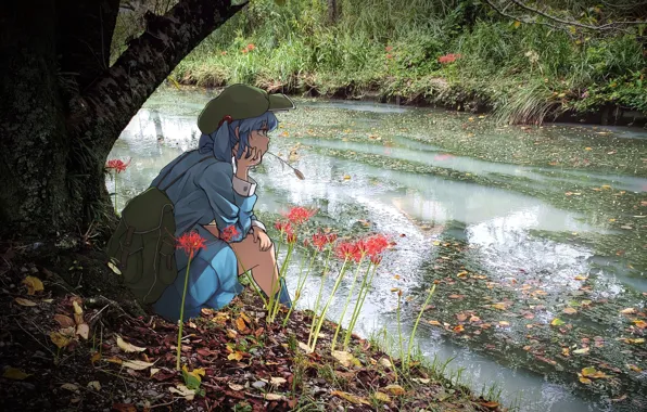 Stream, girl, Touhou
