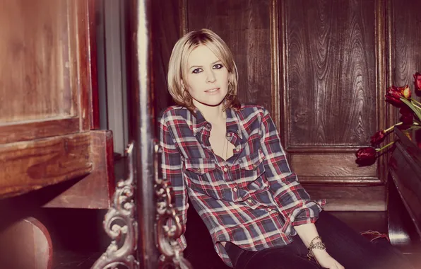 Blonde, singer, shirt, Dido, Dido