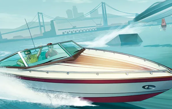 Picture boat, Grand Theft Auto V, GTA Online, The Saints