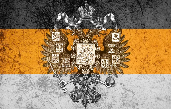Russia, coat of arms, Imperial flag