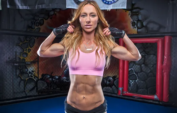 Look, blonde, pose, abs, Bernardo Rylee