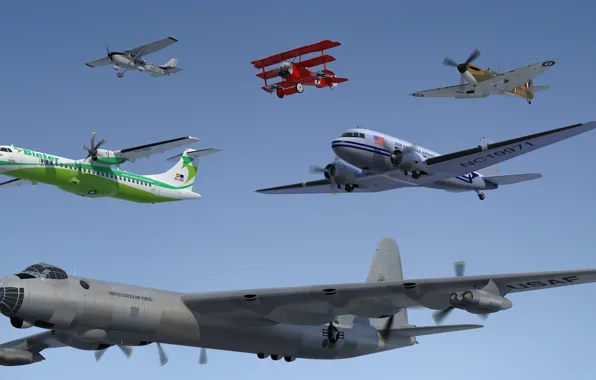 Aircraft, comparison, types, classes