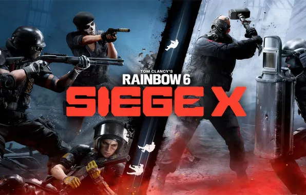 Picture weapons, attack, poster, fighters, Rainbow Six, Siege, Victories, Tom Clancy’s