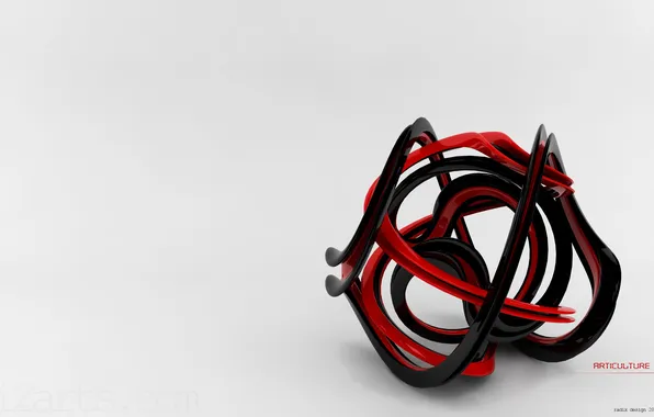 Picture red, tangle, black, Articulture