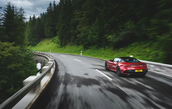 Aston Martin, speed, DBS, Superleggera, 2018