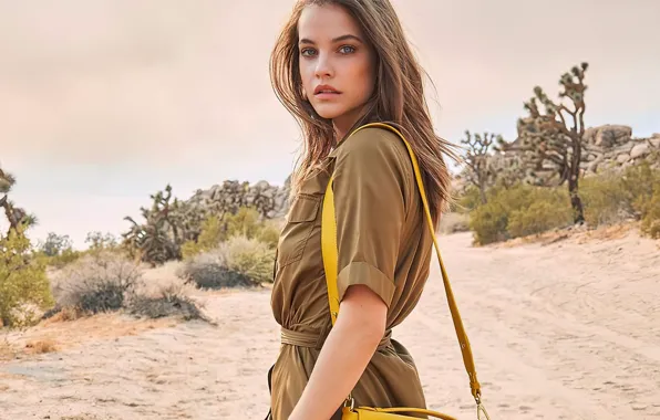 Look, girl, model, hair, bag, beautiful, Barbara Palvin, lancaster