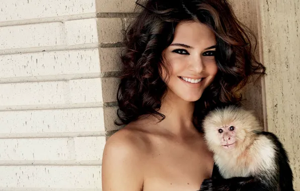 Model, monkey, model, Kendall Jenner, Kendall Jenner, Kardashian, Kardashian