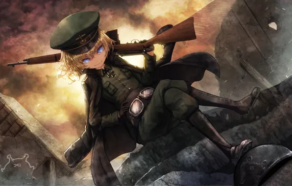 Youjo Senki, namacotan, Tanya Degurechaff