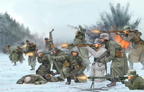 Wallpaper art, soldiers, Belgium, the battle, game, the, the Germans ...