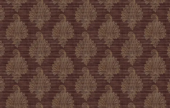 Leaves, flowers, background, Wallpaper, patterns, figure, fabric, texture