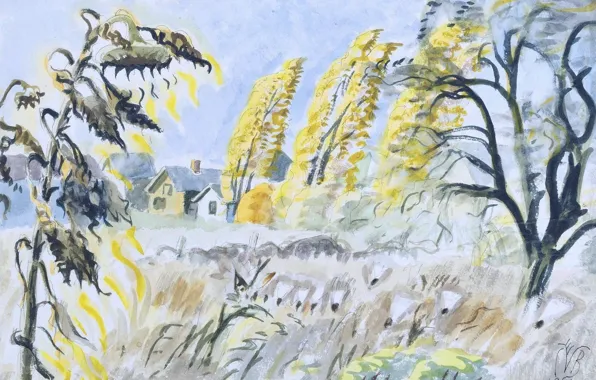 Picture 1950, Charles Ephraim Burchfield, October Sunlight