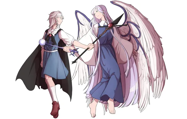 Girls, Muse, Touhou, Touhou, Touhou, Sariel