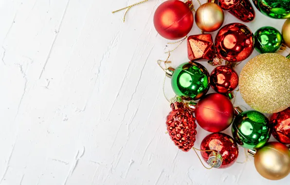 Balls, background, balls, new year, Christmas, Christmas toys