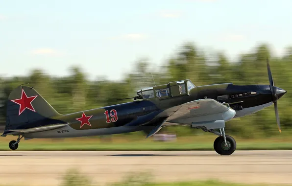 THE SOVIET AIR FORCE, Il-2, Soviet attack aircraft, during the great Patriotic war