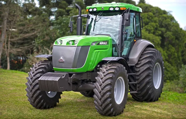 Picture green, Brazil, tractor, made in Brazil, agricultural machinery, Agrale brand tractor, Agrale, Brazilian factory