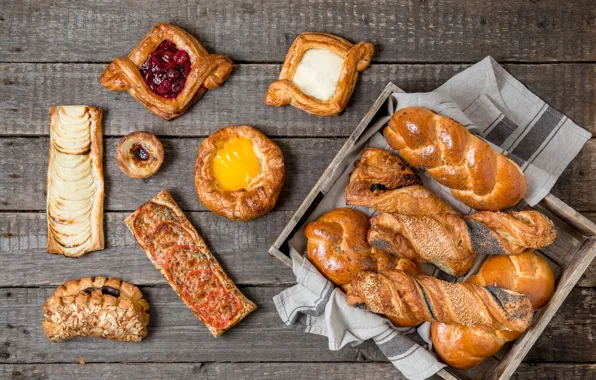 Picture muffin, cakes, roll