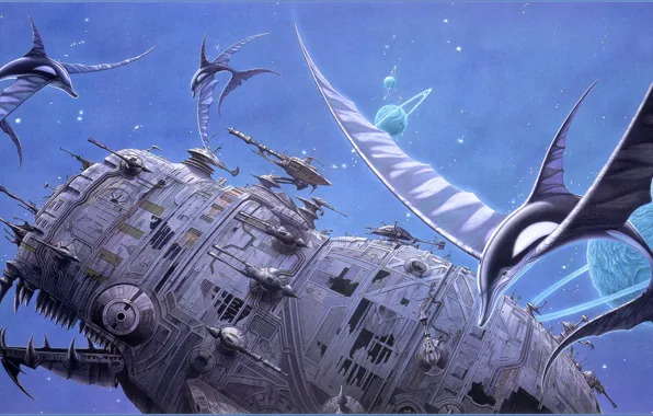 Water, picture, Aqua, Rodney Matthews