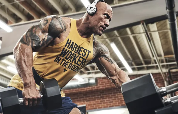 Look, pose, tattoo, tattoo, actor, muscle, muscle, wrestler