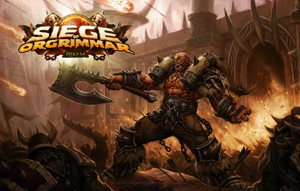 WoW, World of Warcraft, Orc, 5.4, Siege Ogrimmar, Siege of Orgimmar