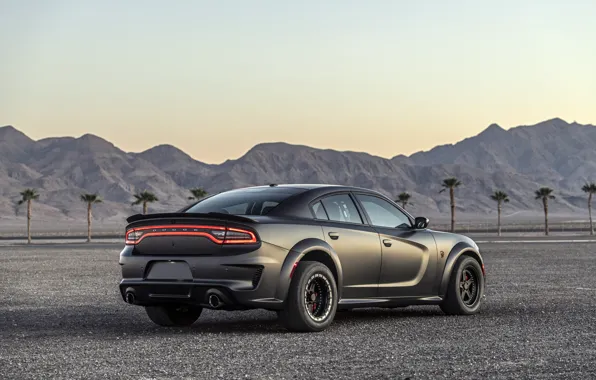 The evening, Dodge, Charger, AWD, 2019, SpeedKore, SEMA 2019, Twin Turbo Carbon