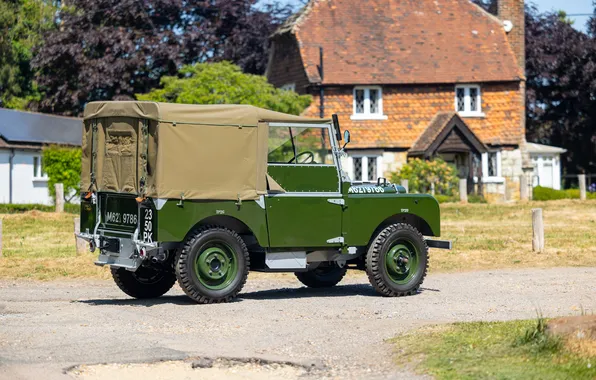 1948, retro cars, Utility, retro cars, Land Rover 80, Land Rover 80 Utility
