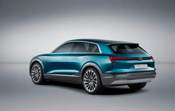 Audi, Audi, concept, the concept, e-tron, quattro, 2015