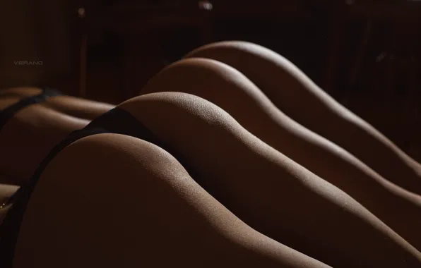 Panties, Girls, ass, model, Nikolas Verano