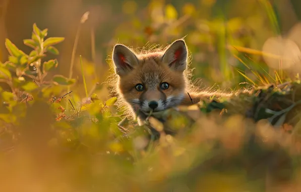 Look, pose, Fox, face, Fox, AI art, neural network