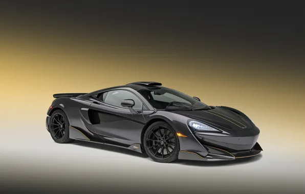 McLaren, supercar, 2018, MSO, 600LT, Stealth Grey