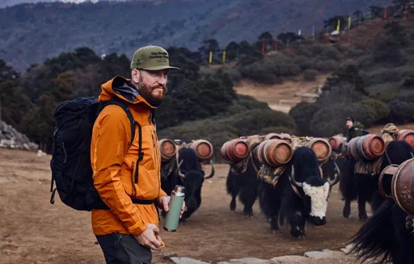 Mountains, Male, The Himalayas, Expedition, Outdoor, Himalayas, Yaki, Tenson