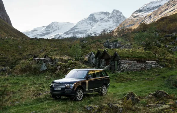 Picture mountains, Range Rover