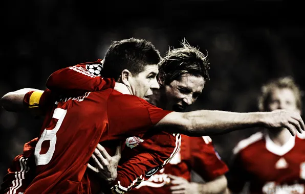 Picture sport, Fernando Torres, Liverpool, Steven Gerrard, clubs, gerrard, clubs liverpool, torres