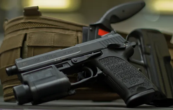 Germany, knife, holster, USP, Tactical, .40 S&amp;W, self-loading pistol, Heckler&amp;Koch
