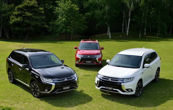 Mitsubishi, Mitsubishi, JP-spec, Outlander, 2015, PHEV, Outlander
