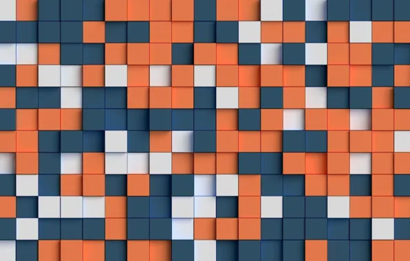 Picture abstraction, background, texture, squares