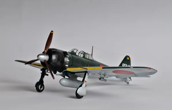 Picture toy, Mitsubishi, carrier-based fighter, model, A6M Zero