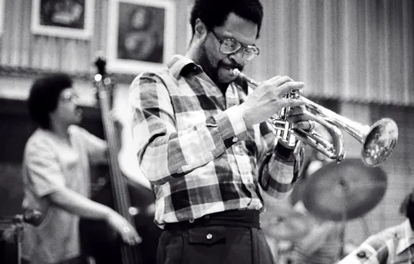 Picture music, jazz, pipe, musicians, bass, jazz musicians, Woody Shaw, Rufus Reid