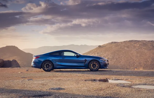 BMW, side view, Coupe, Competition, UK-Spec, 2019, BMW M8, F92
